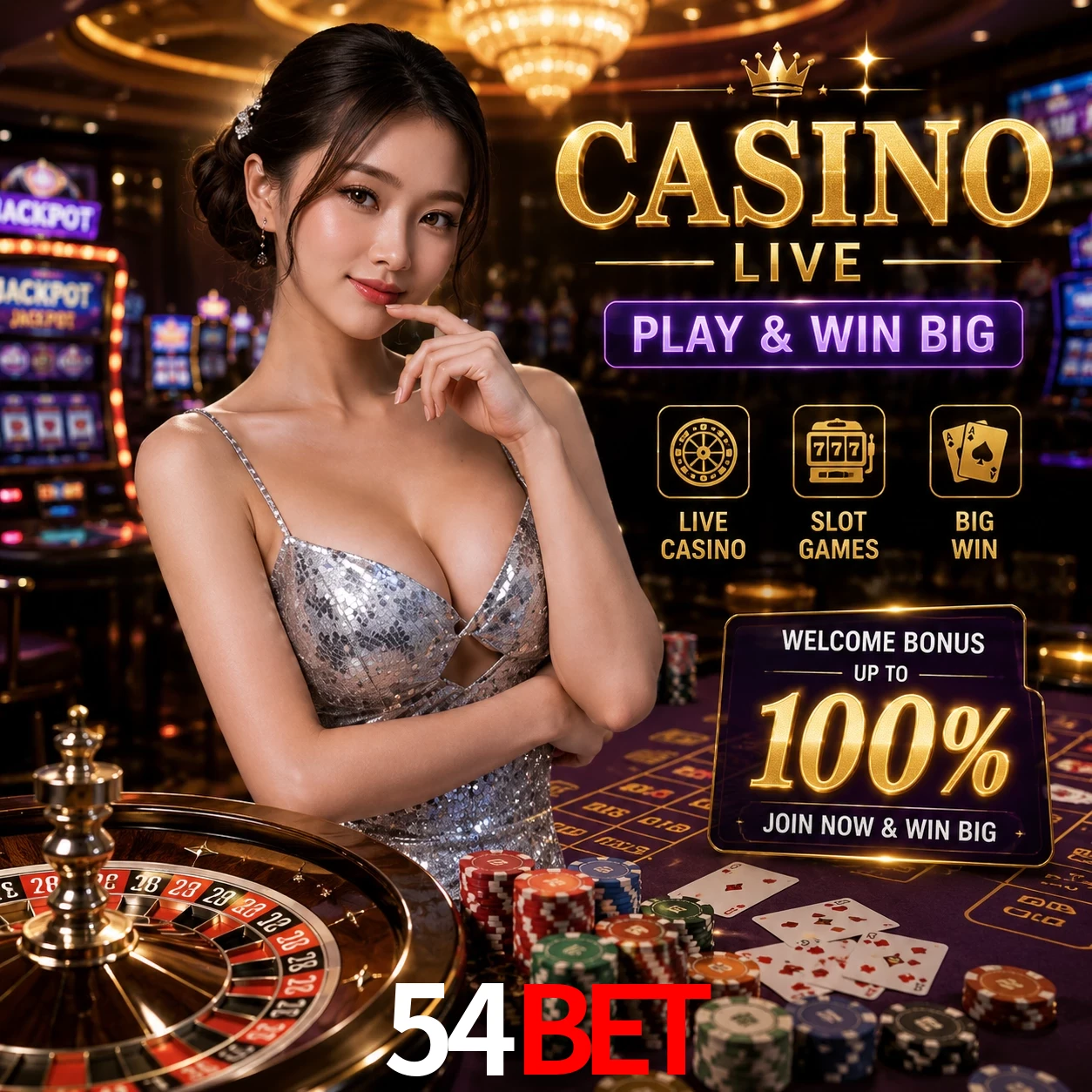 Aplicativo móvel 54bet para iOS e Android